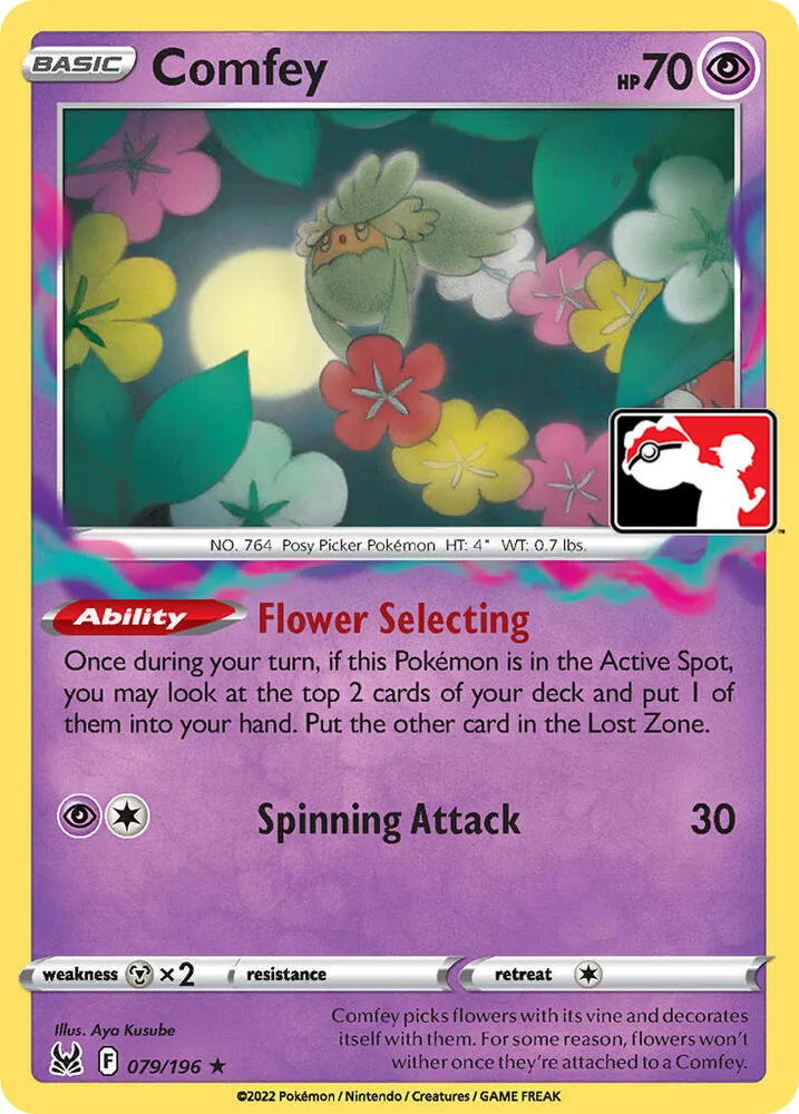 Comfey card front