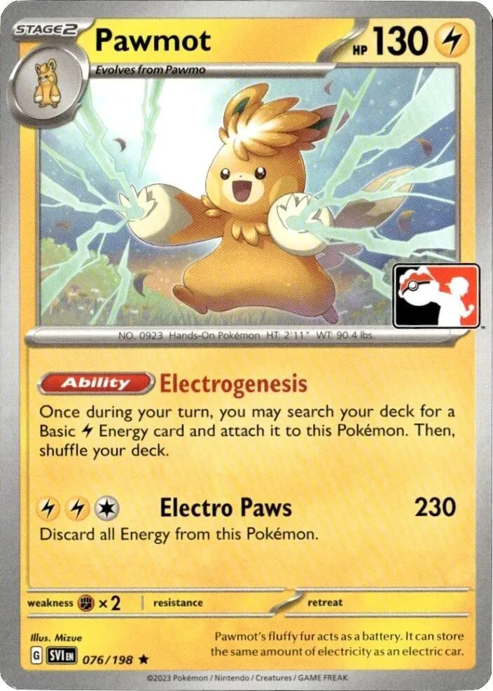 Pawmot card front