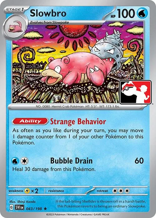 Slowbro card front