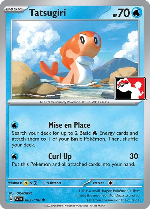 Tatsugiri card front