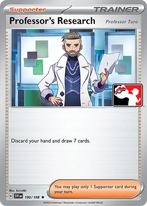 Professor's Research [Professor Turo] card front