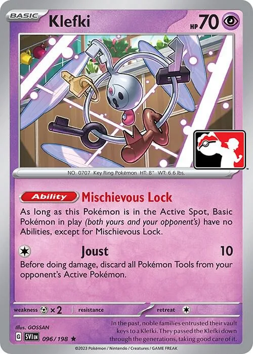 Klefki card front