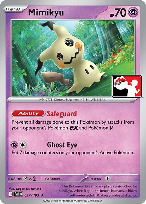 Mimikyu card front