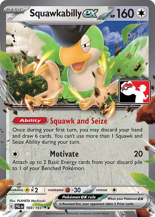 Squawkabilly ex card front