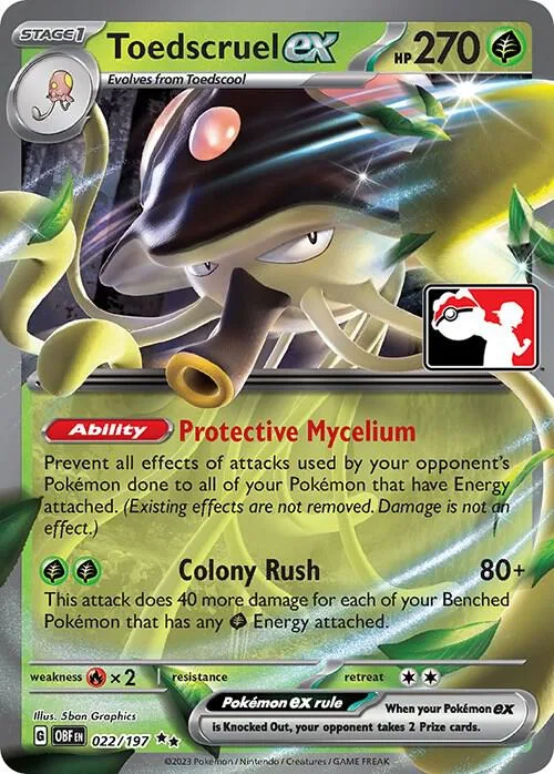 Toedscruel ex card front