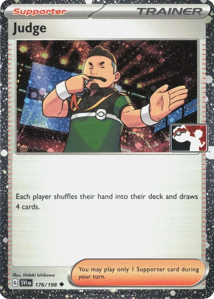 Judge (Cosmos Holo) card front
