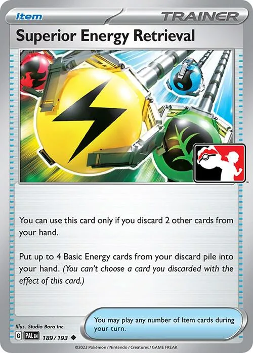 Superior Energy Retrieval card front