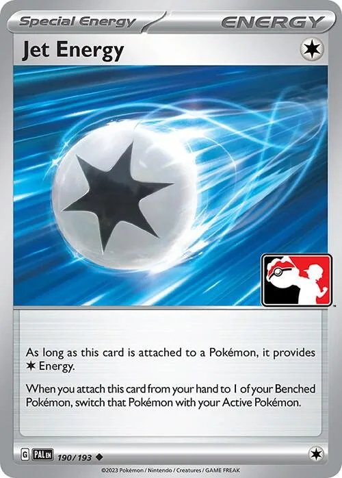Jet Energy card front