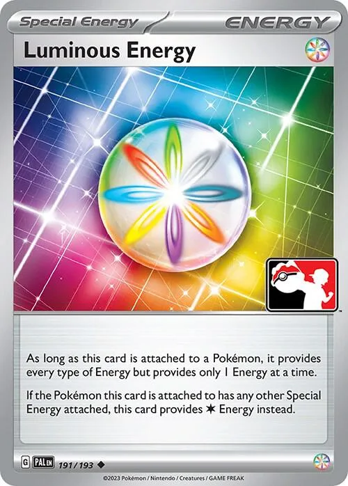 Luminous Energy card front