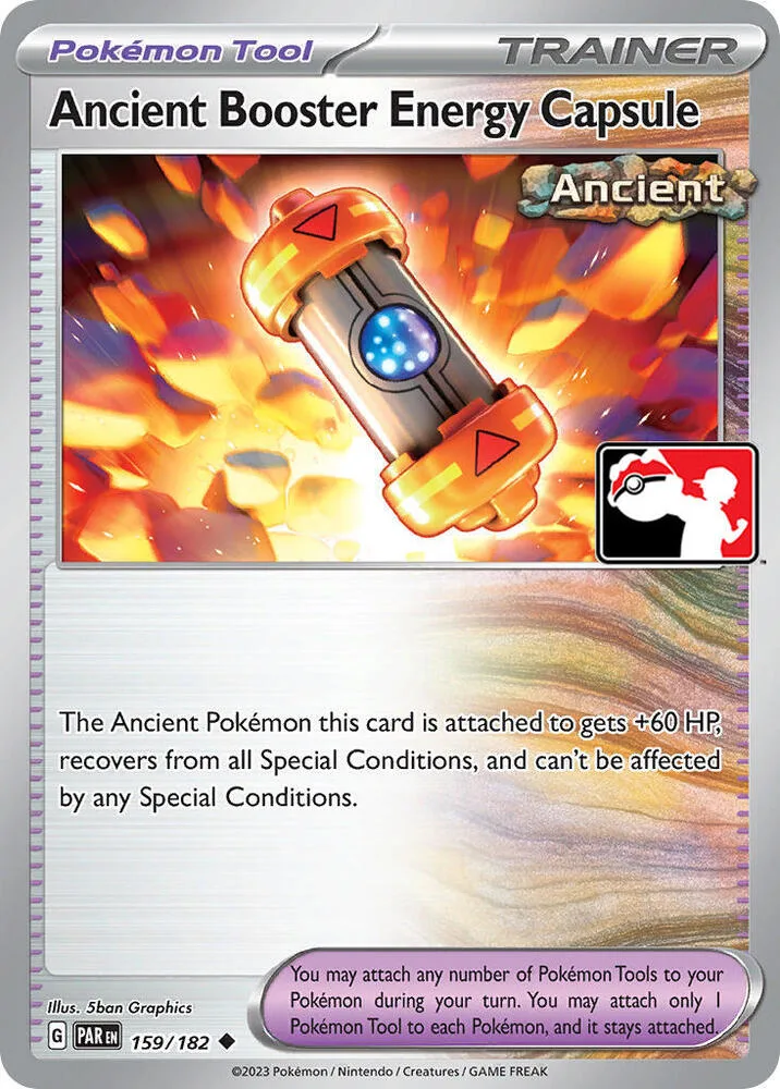 Ancient Booster Energy Capsule card front