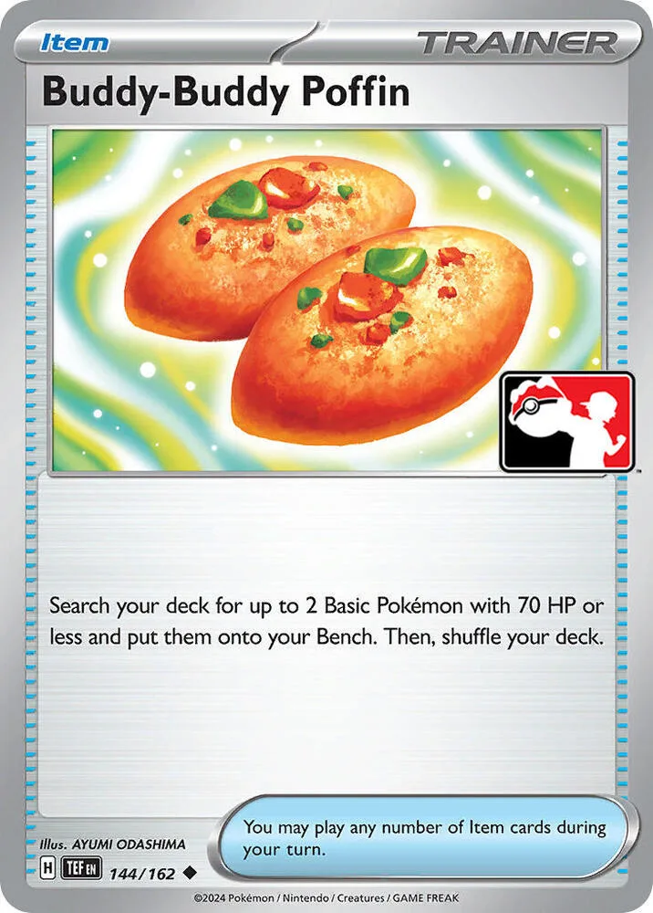Buddy-Buddy Poffin card front