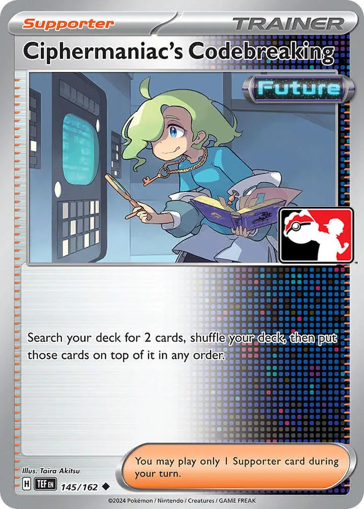 Ciphermaniac's Codebreaking card front