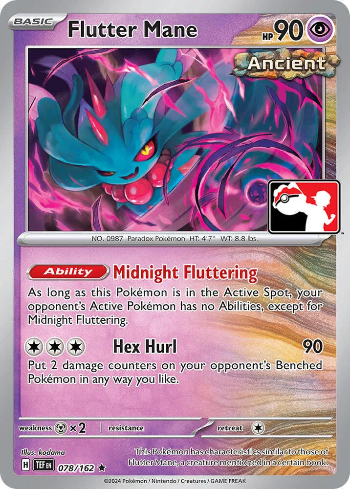 Flutter Mane card front