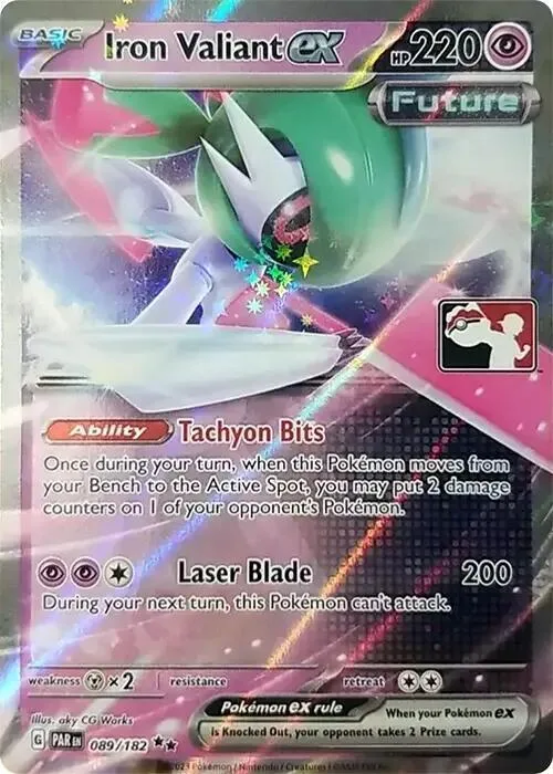 Iron Valiant ex card front