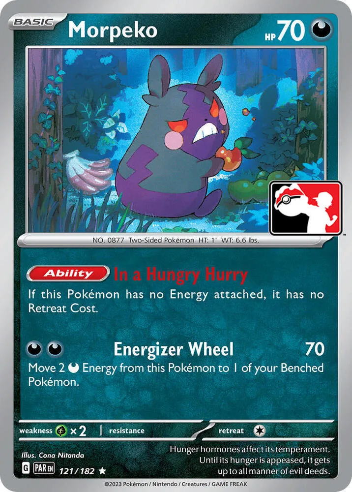 Morpeko card front
