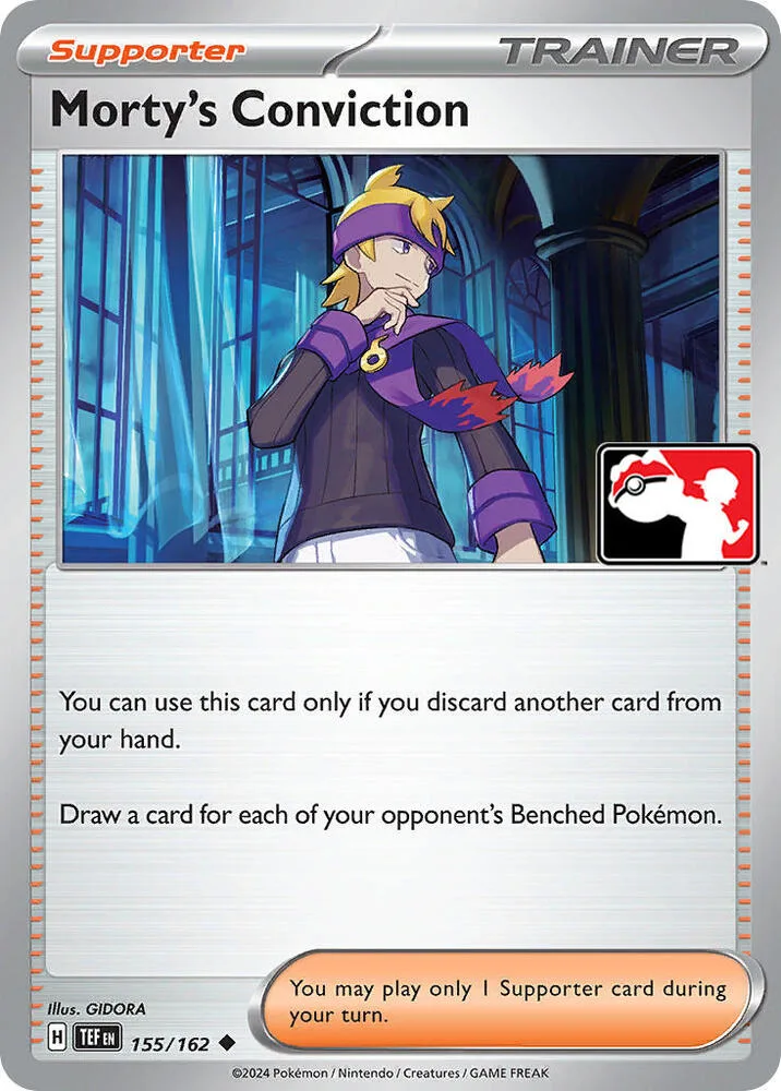 Morty's Conviction card front