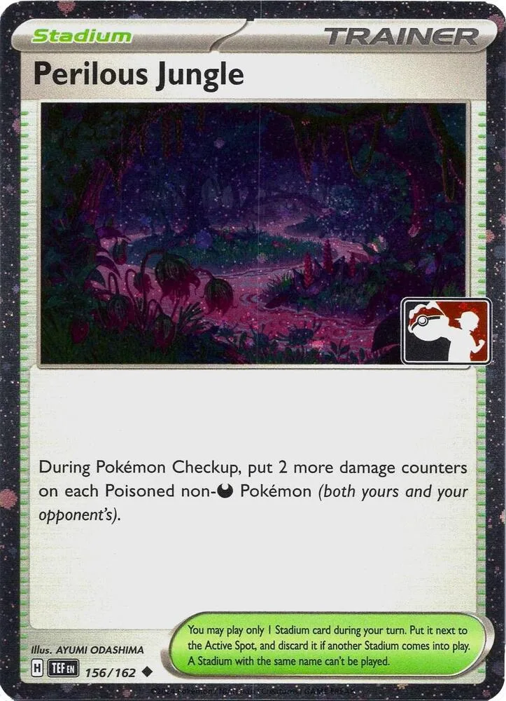 Perilous Jungle (Cosmos Holo) card front