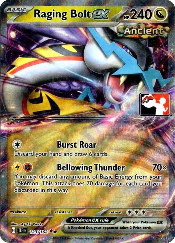 Raging Bolt ex card front