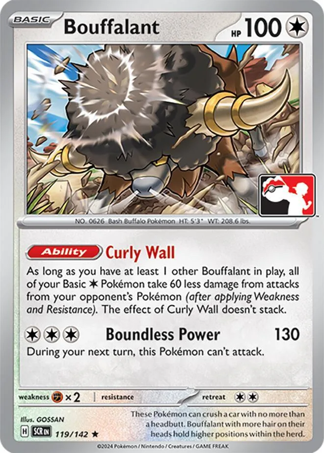 Bouffalant card front