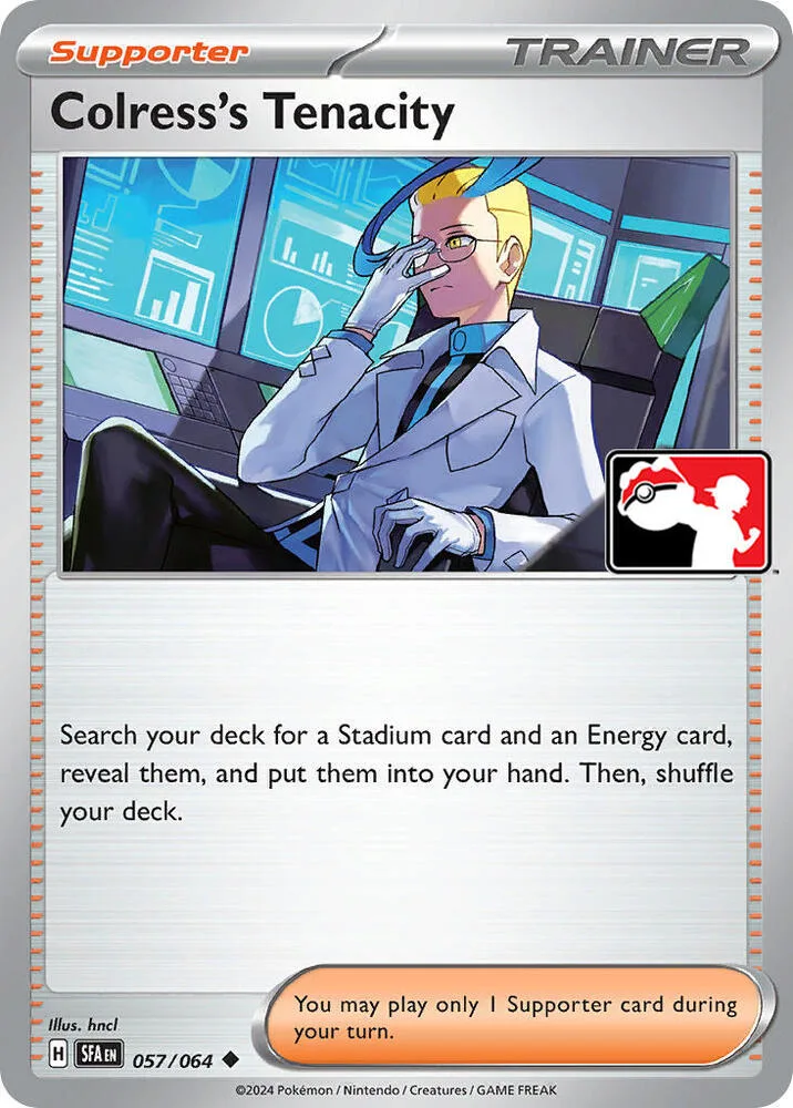 Colress's Tenacity card front