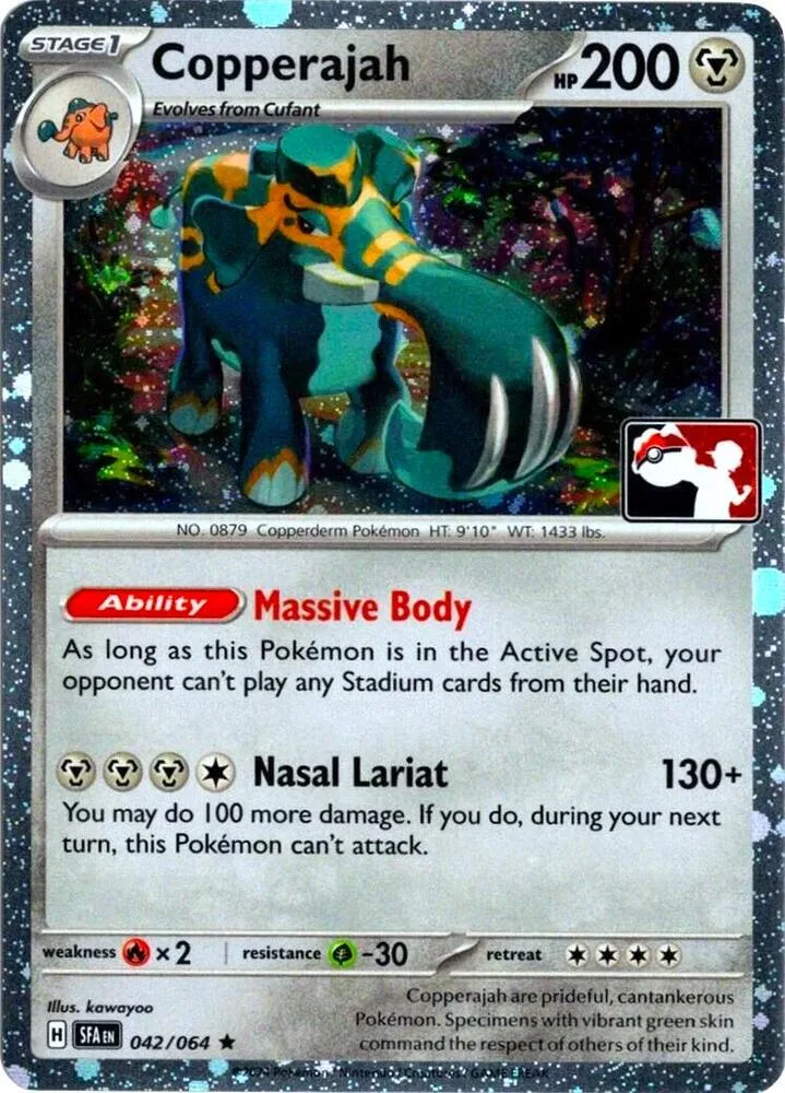 Copperajah (Cosmos Holo) card front