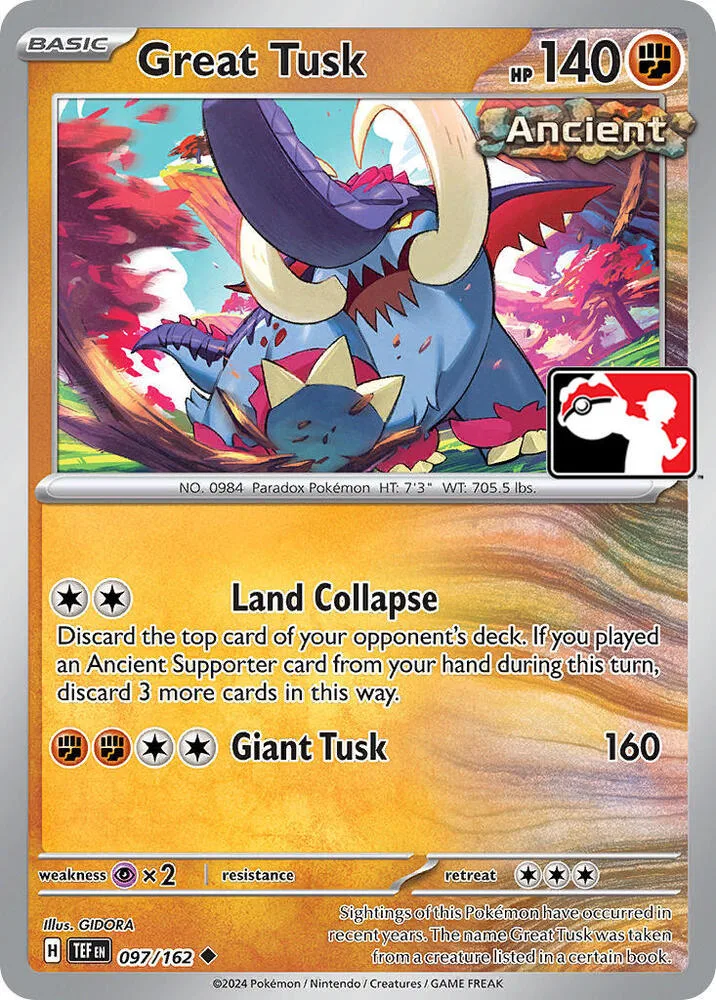 Great Tusk card front