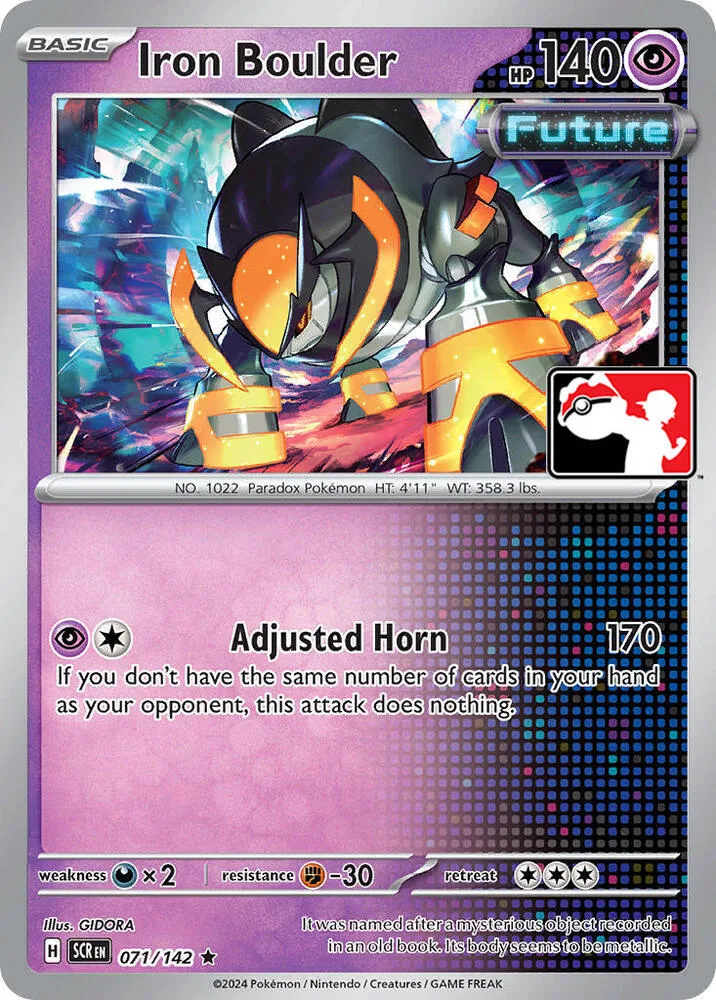Iron Boulder card front