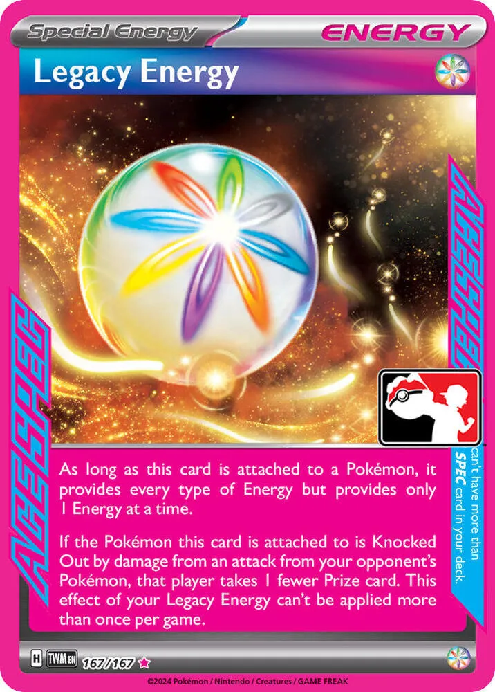 Legacy Energy Holofoil card