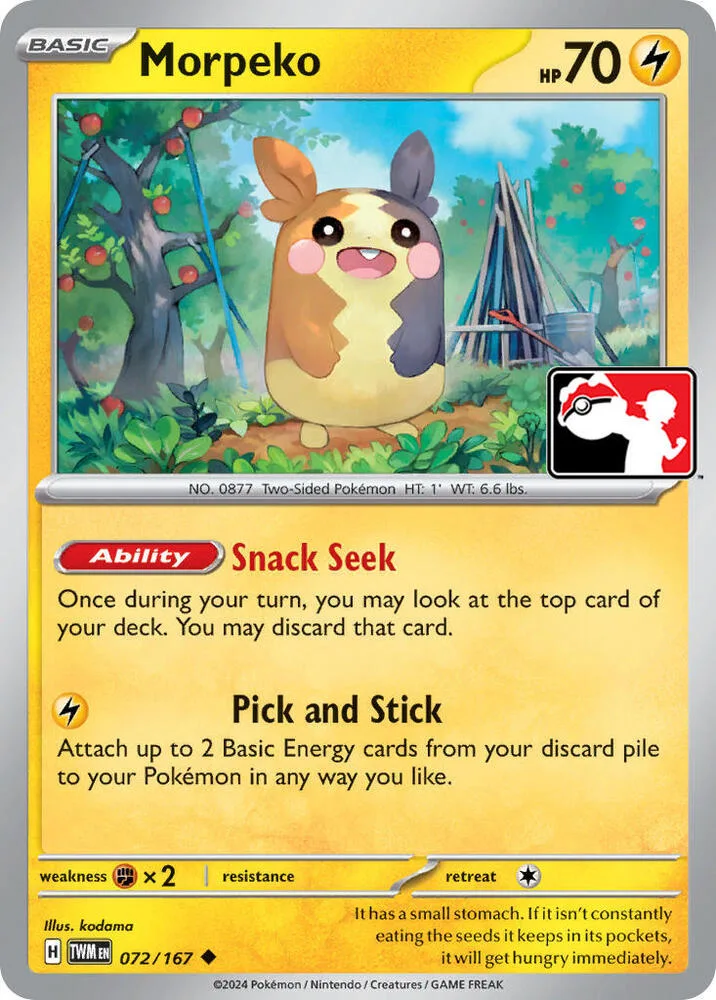 Morpeko - 072-167 card front