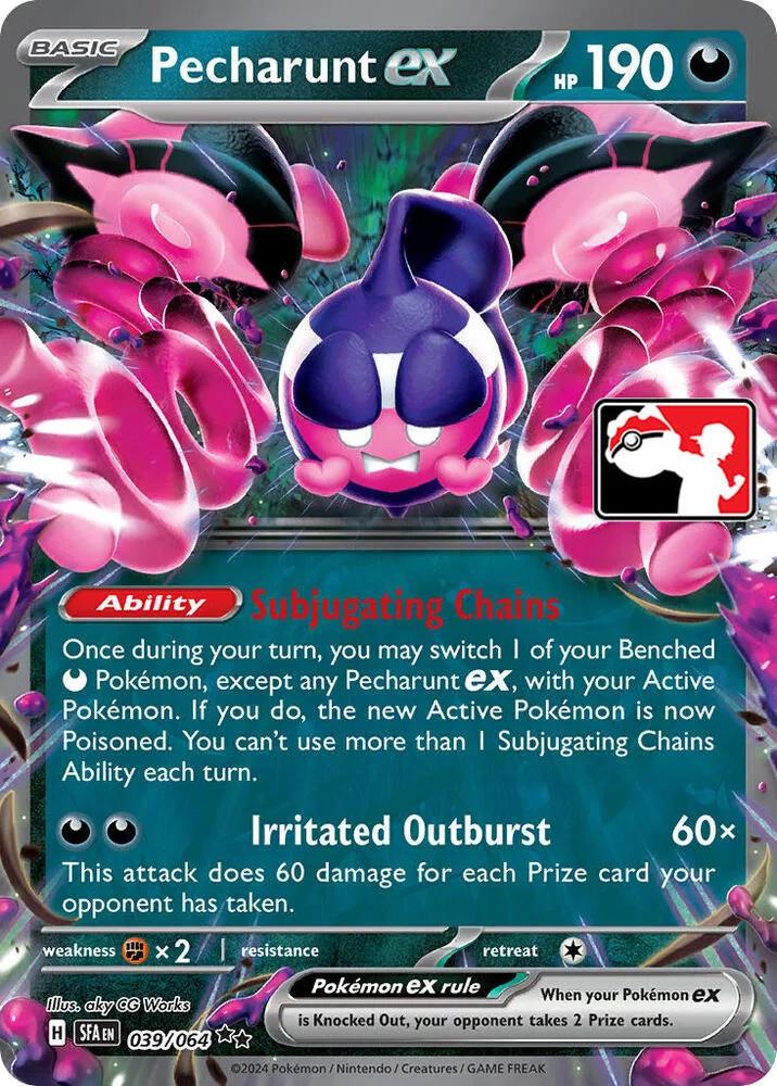 Pecharunt ex card front