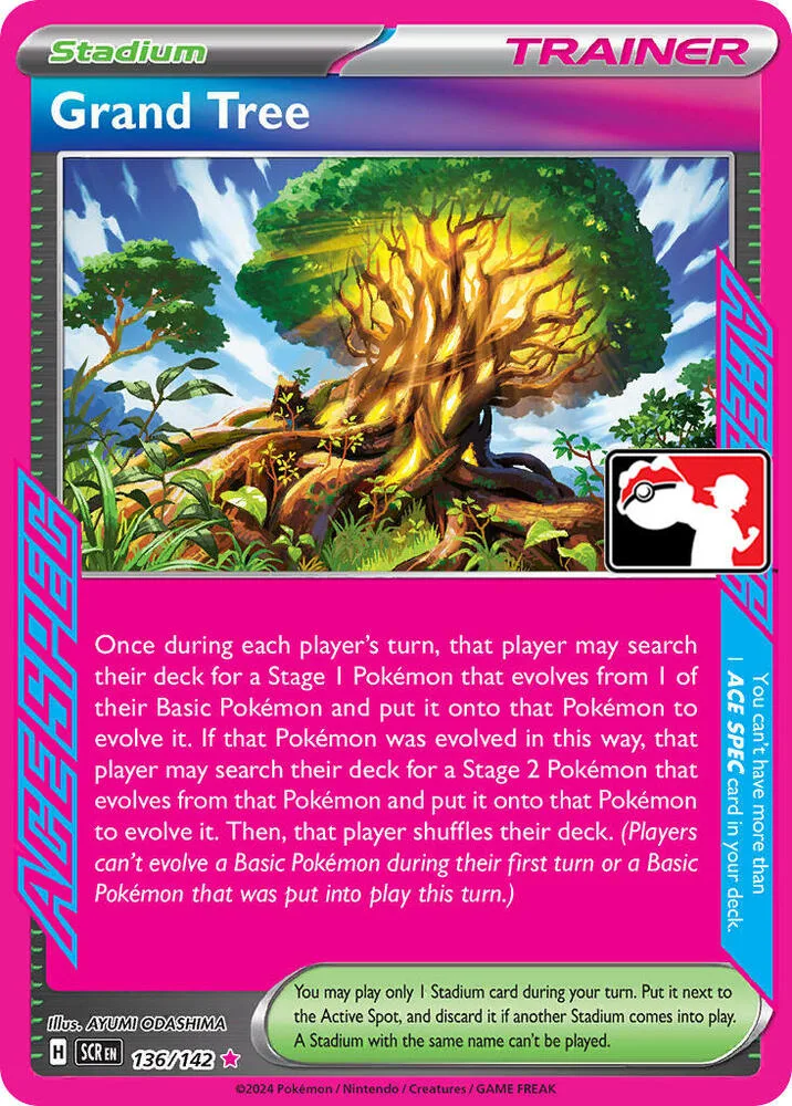 Grand Tree Holofoil card