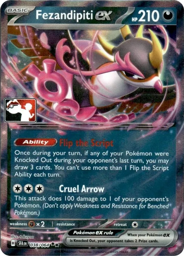 Fezandipiti ex (Series 7) card front