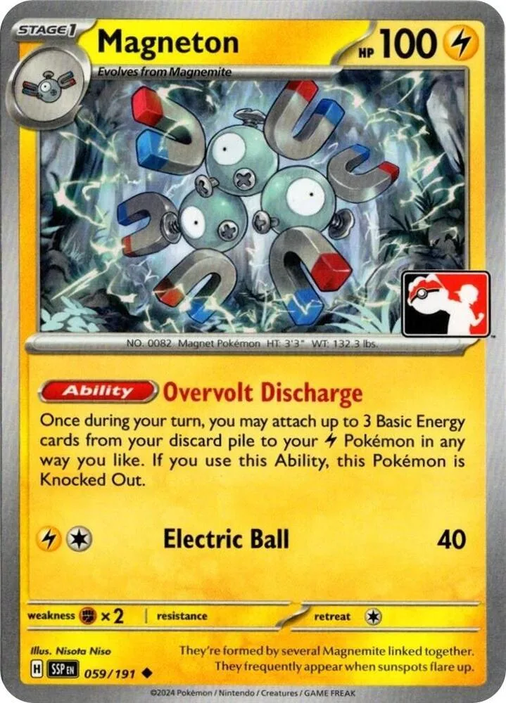 Magneton card front