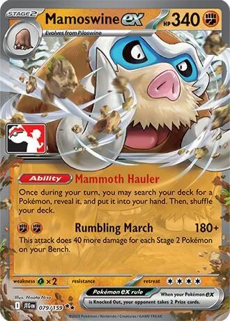 Mamoswine ex card front