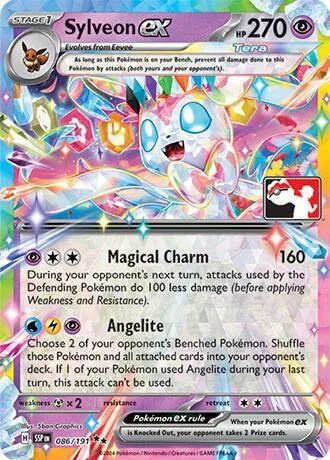 Sylveon ex card front