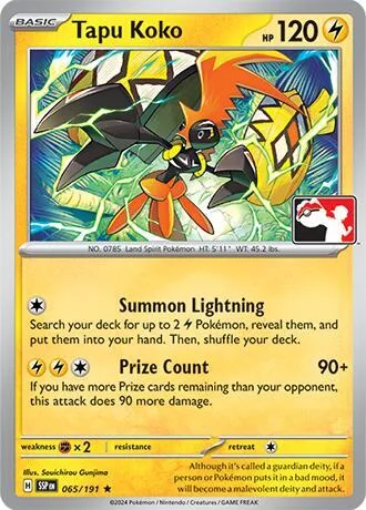 Tapu Koko card front