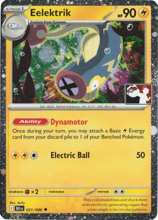 Eelektrik (Cosmos Holo) card front