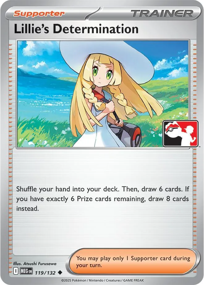 Lillie's Determination card front