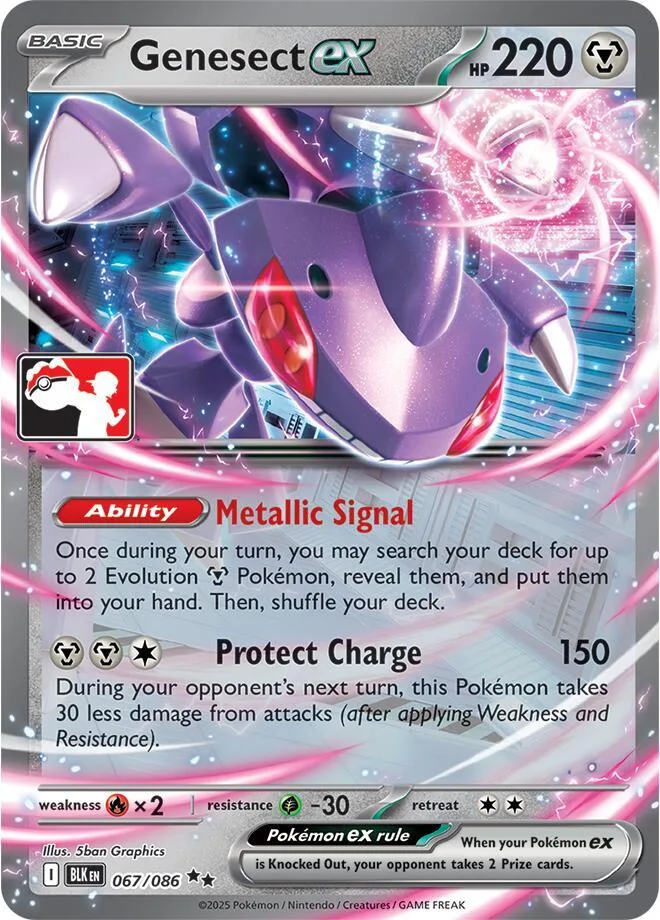 Genesect ex card front