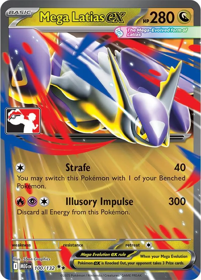 Mega Latias ex card front