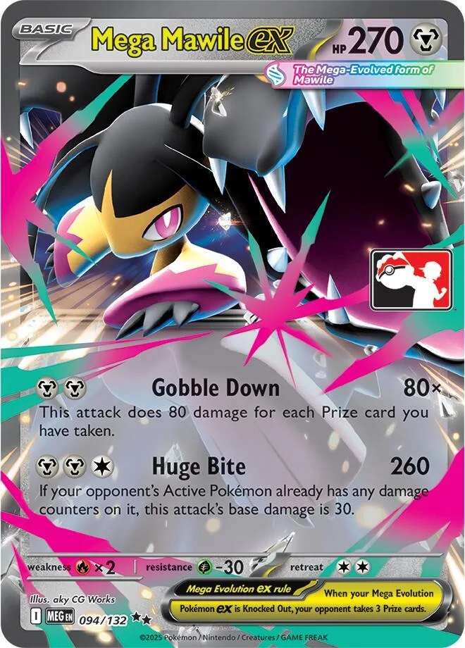 Mega Mawile ex card front