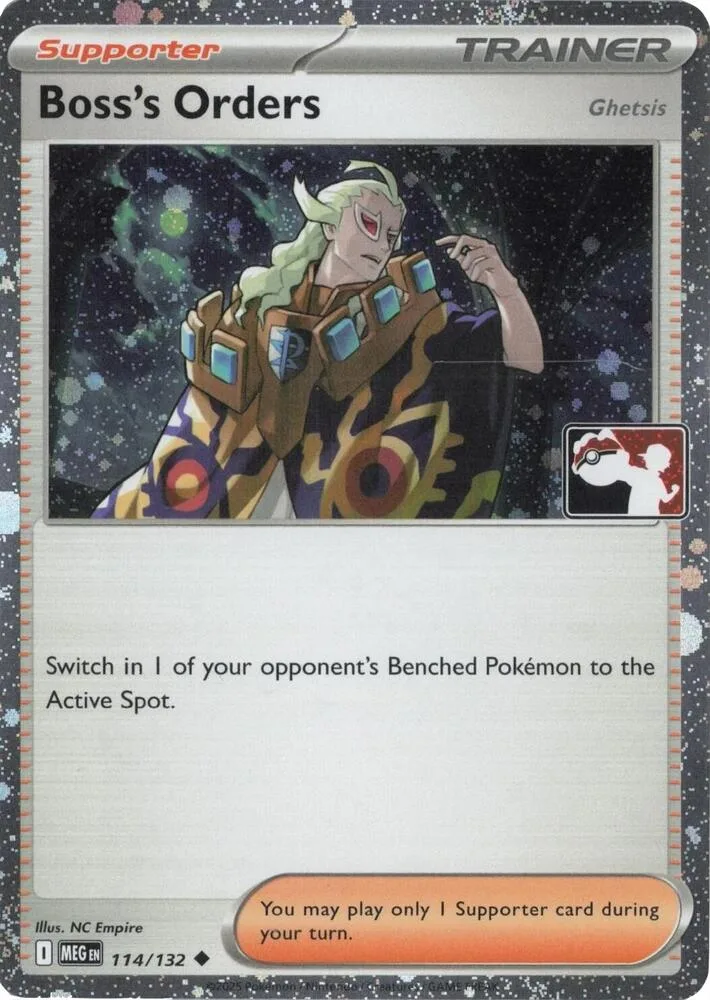 Boss's Orders [Ghetsis] (Cosmos Holo) card front