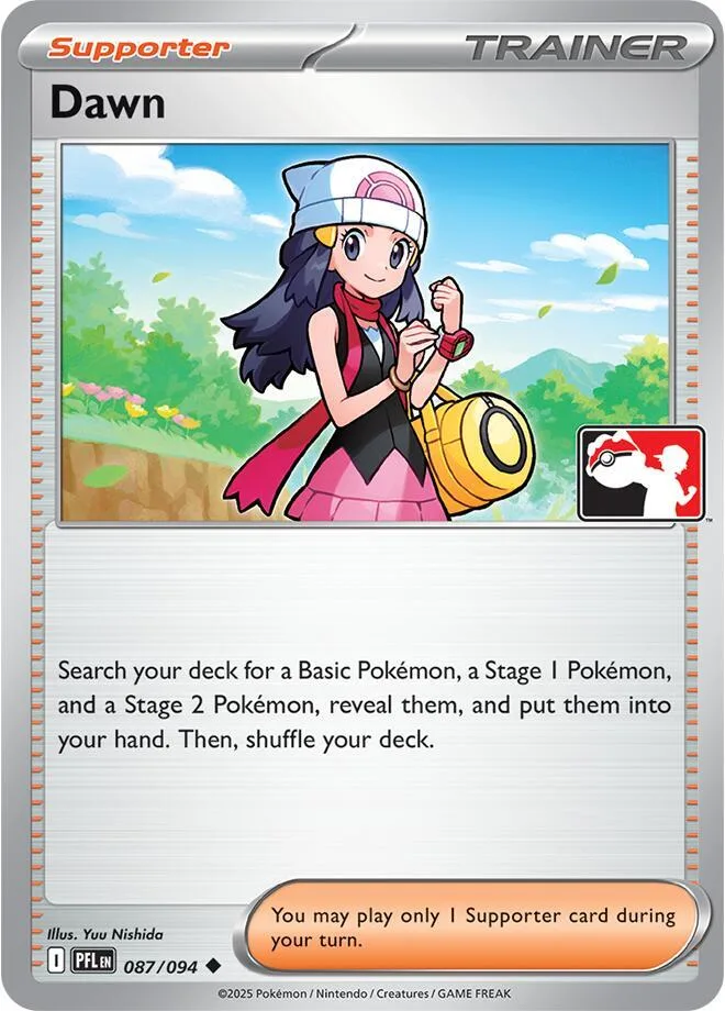 Dawn card front