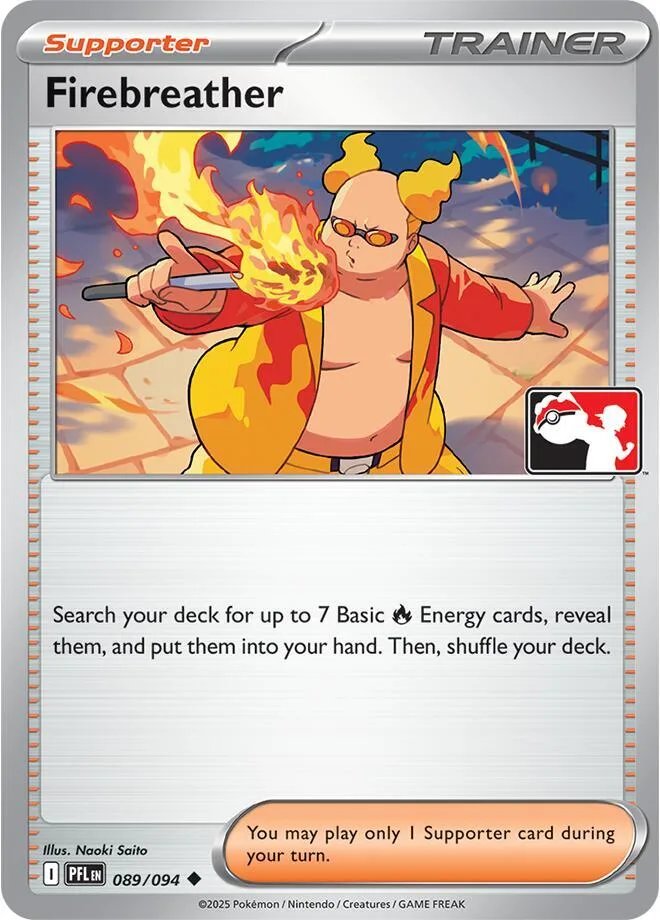 Firebreather card front