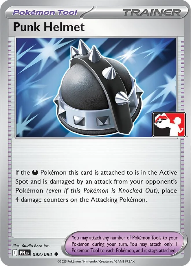 Punk Helmet card front