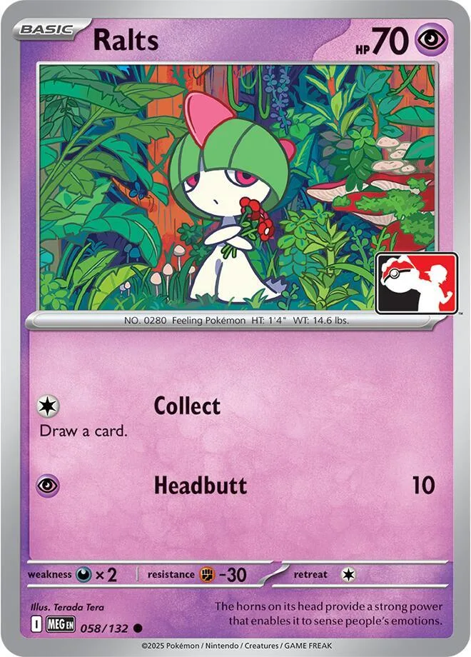 Ralts card front