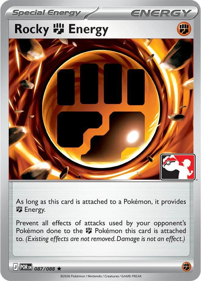Rocky Fighting Energy card front