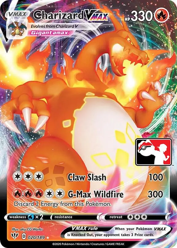 Charizard VMAX card front