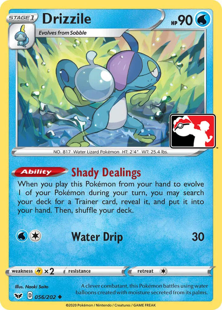 Drizzile card front