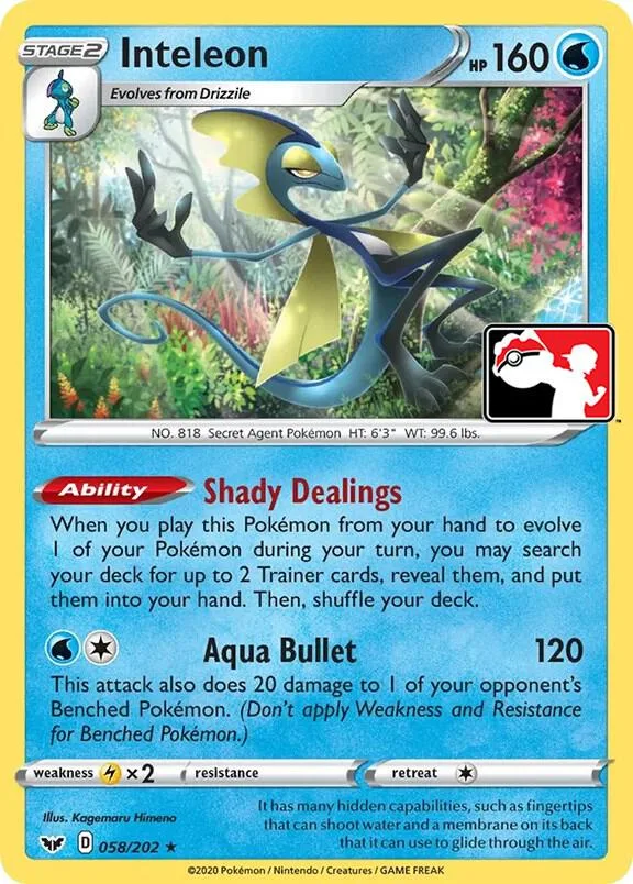 Inteleon card front